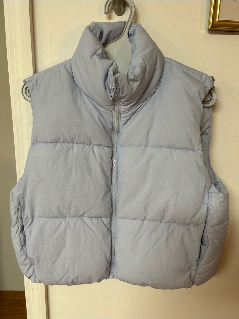 H&M Light Blue Puffer Vest